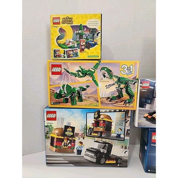 Lot Of 7 Lego Sets City Harry Potter Creator Dinosaurs Burger Truck Fire Rescue - Picture 4 of 5
